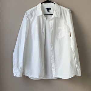 Boyfriend fit button up